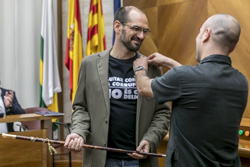 Maties Serracant (Crida per Sabadell) ja és alcalde de Sabadell. 